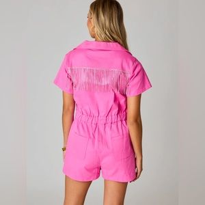 BUDDYLOVE JESSIE CRYSTAL ROMPER PINK XL